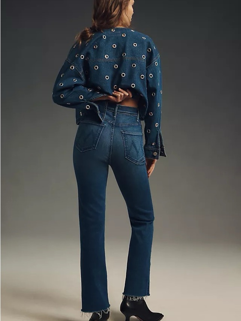 Mother The Hustler Flood Fray Jeans